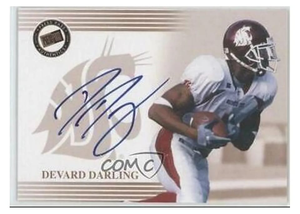 2004 Press Pass Autograph Devard Darling card