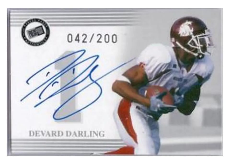 2004 Press Pass Autograph Devard Darling card