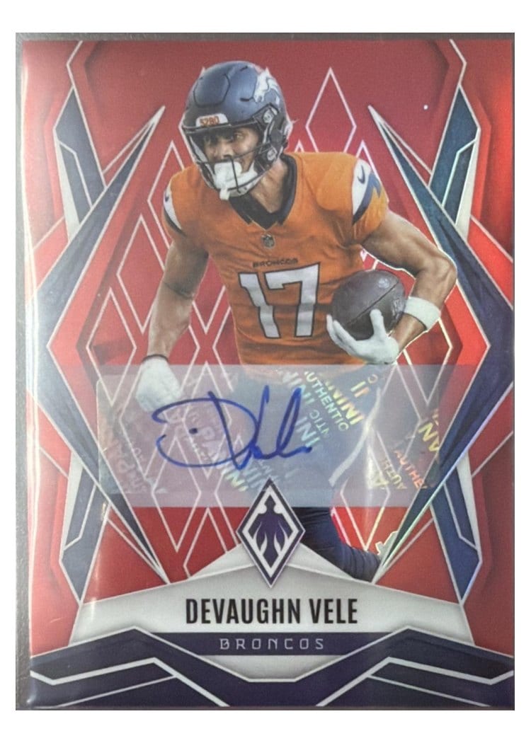 2025 Panini Phoenix Base Set Devaughn Vele #14 card
