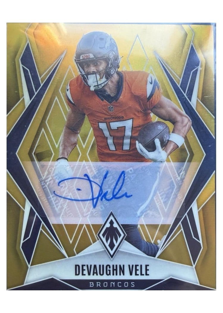 2025 Panini Phoenix Base Set Devaughn Vele #14 card