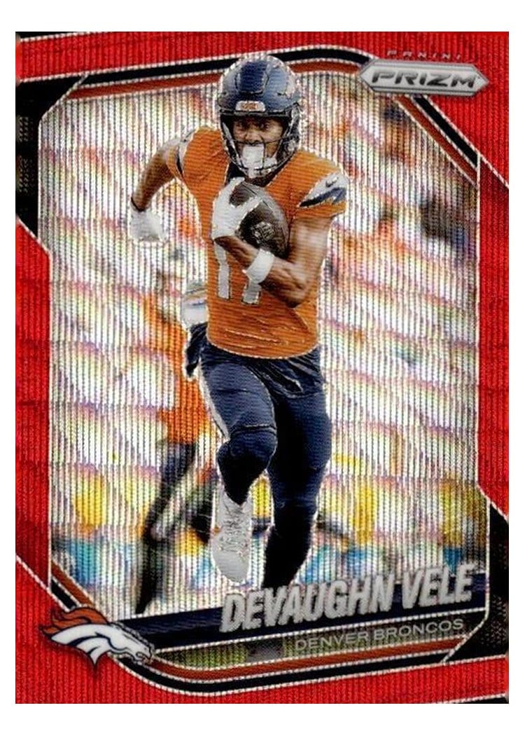 2025 Panini Prizm Base Set Devaughn Vele #54 card