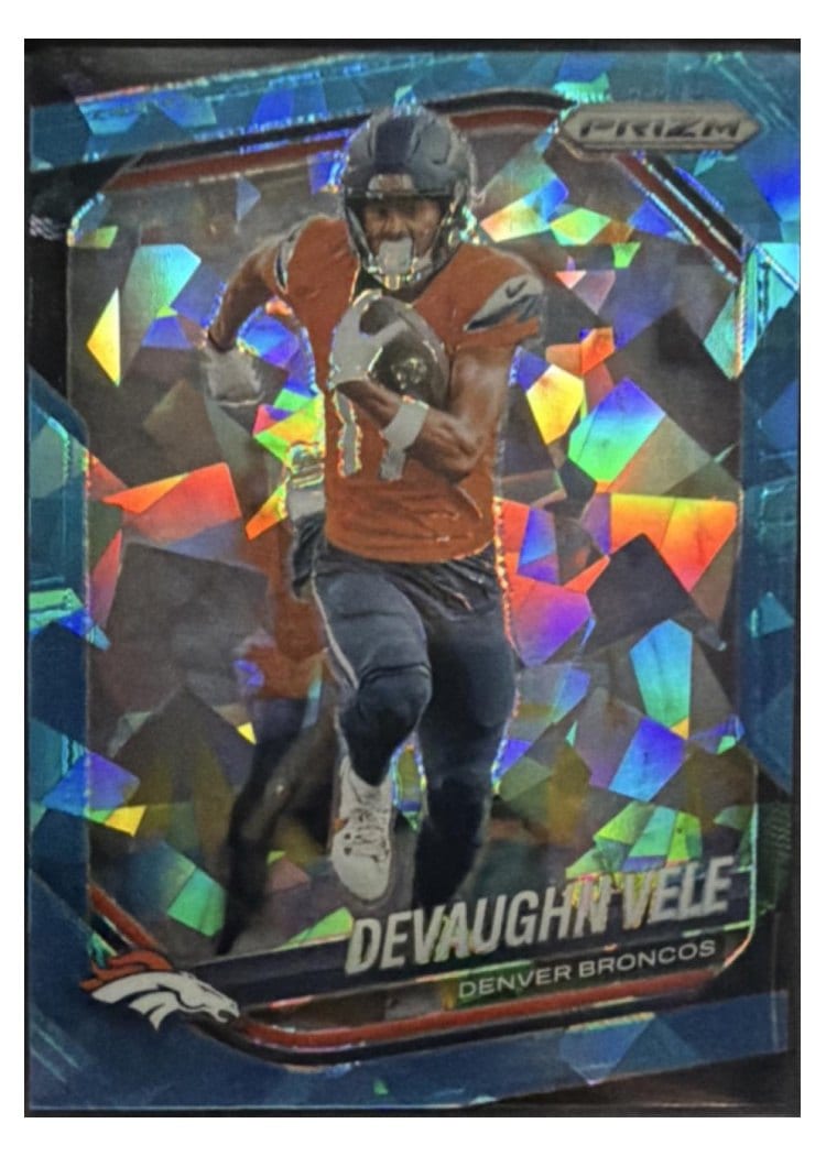 2025 Panini Prizm Base Set Devaughn Vele #54 card