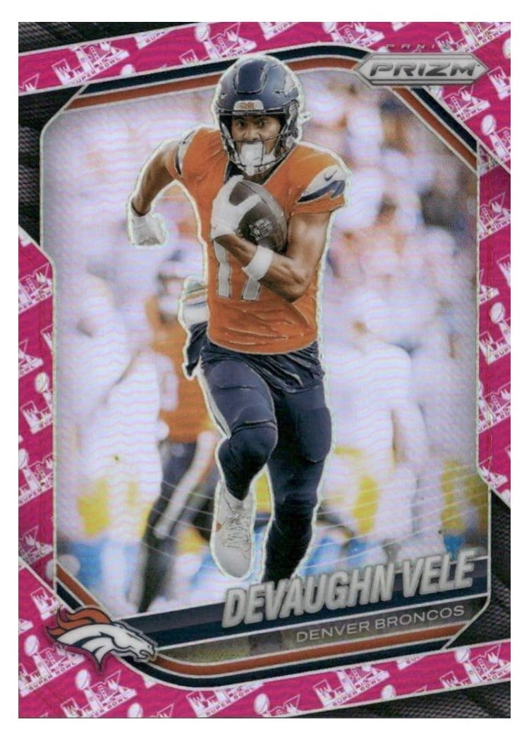 2025 Panini Prizm Base Set Devaughn Vele #54 card