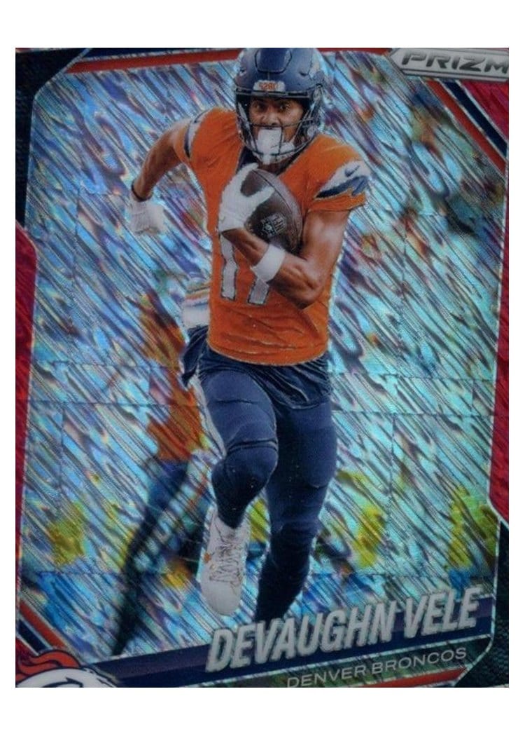 2025 Panini Prizm Base Set Devaughn Vele #54 card