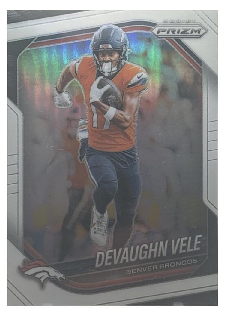 2025 Panini Prizm Base Set Devaughn Vele #54 card