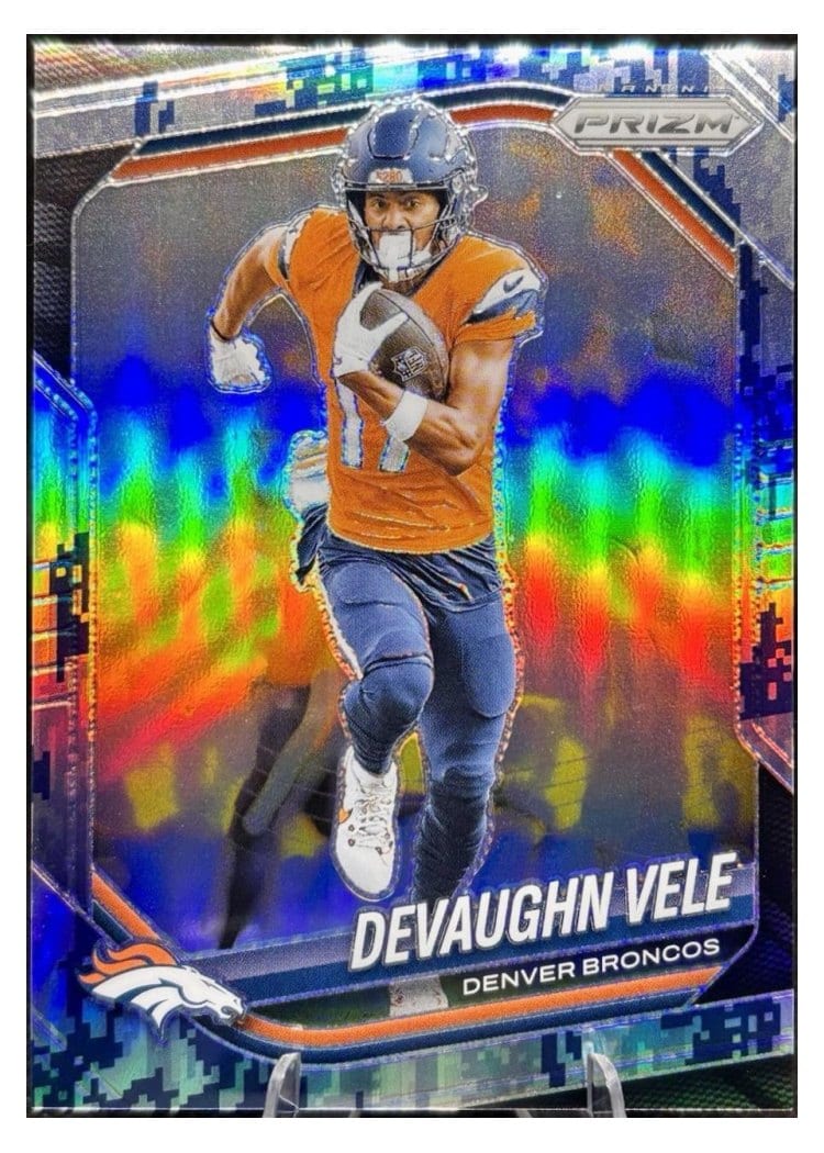 2025 Panini Prizm Base Set Devaughn Vele #54 card