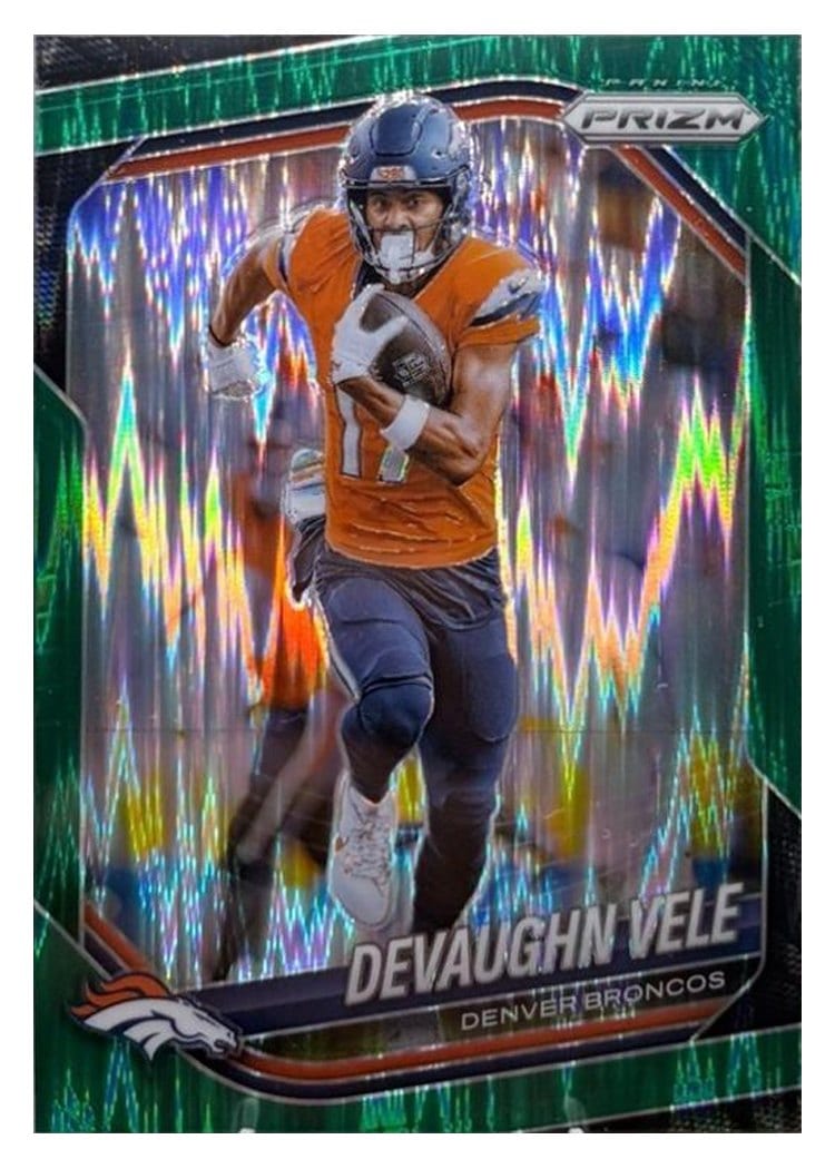 2025 Panini Prizm Base Set Devaughn Vele #54 card