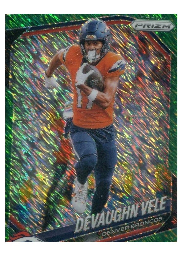 2025 Panini Prizm Base Set Devaughn Vele #54 card