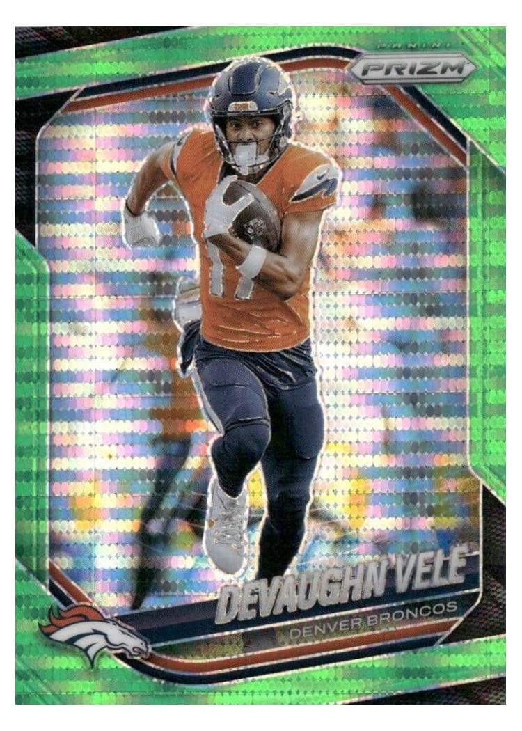 2025 Panini Prizm Base Set Devaughn Vele #54 card