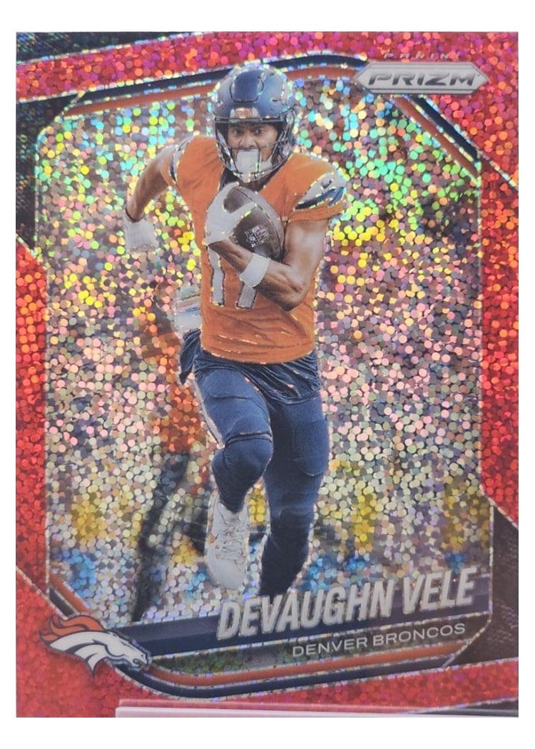2025 Panini Prizm Base Set Devaughn Vele #54 card