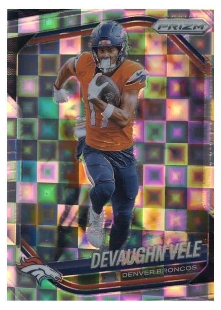 2025 Panini Prizm Base Set Devaughn Vele #54 card