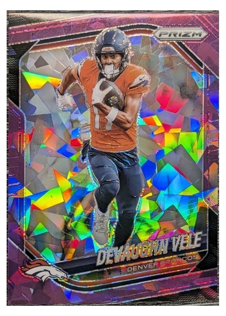 2025 Panini Prizm Base Set Devaughn Vele #54 card