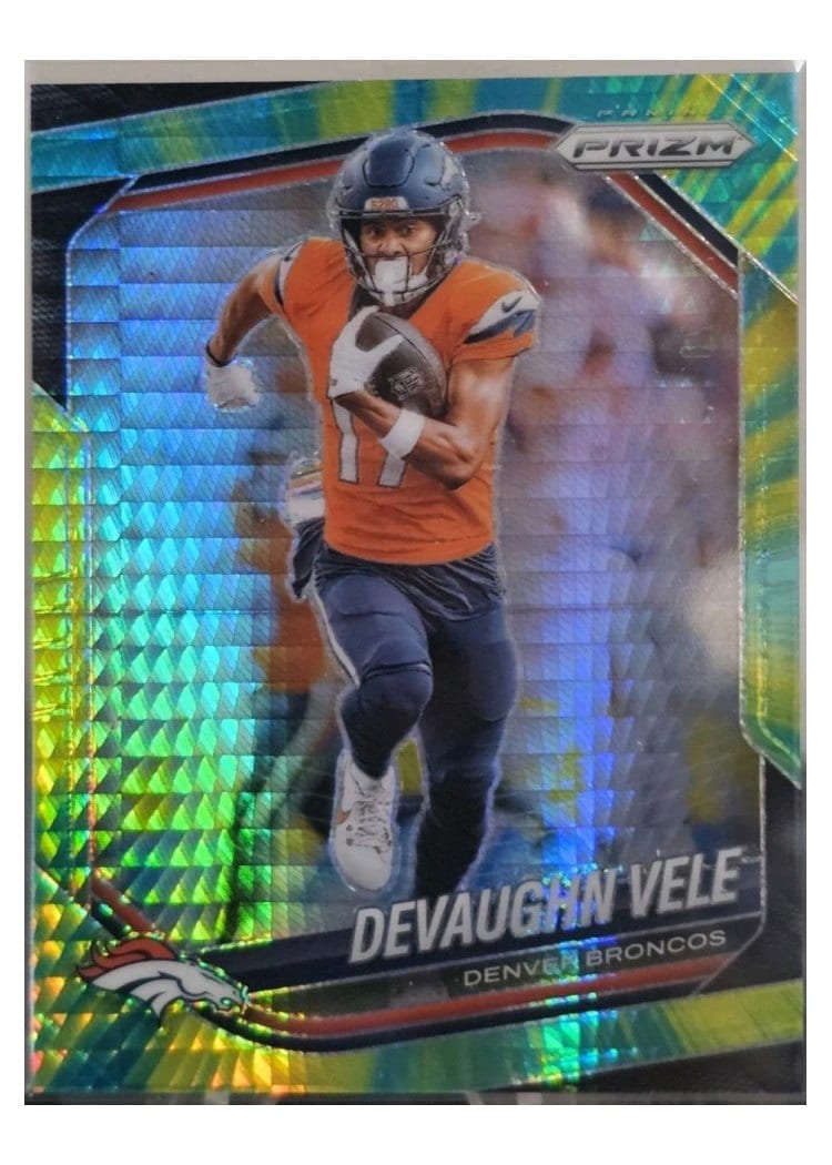 2025 Panini Prizm Base Set Devaughn Vele #54 card