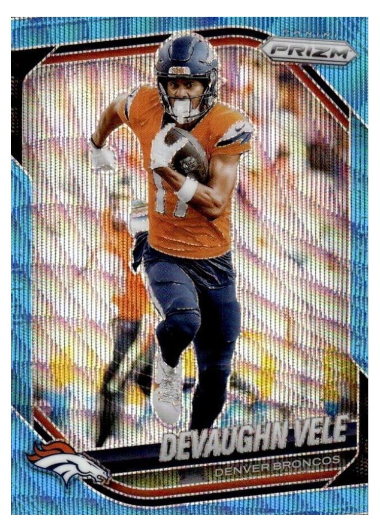 2025 Panini Prizm Base Set Devaughn Vele #54 card