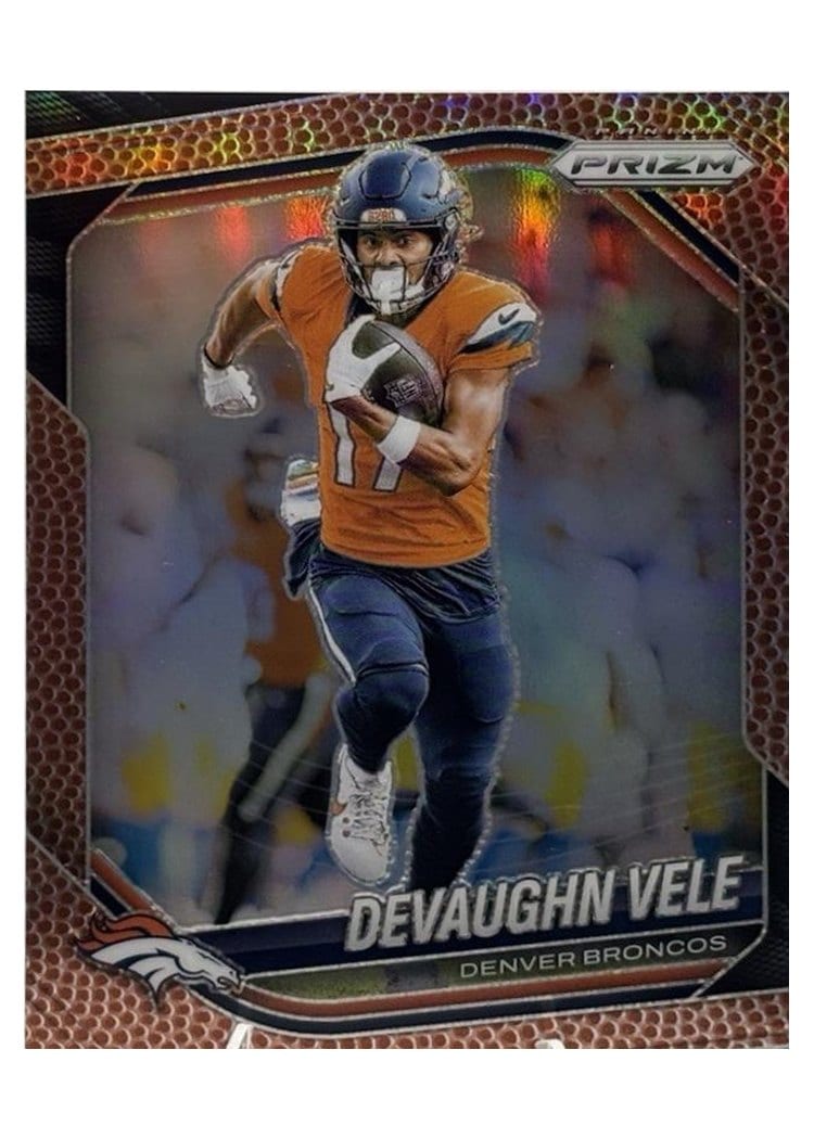 2025 Panini Prizm Base Set Devaughn Vele #54 card
