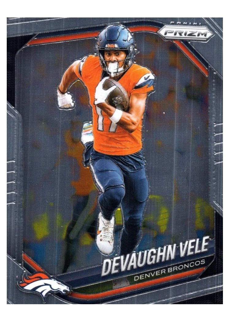 2025 Panini Prizm Base Set Devaughn Vele #54 card