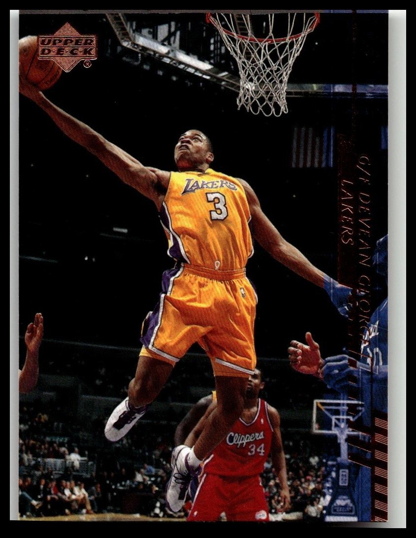 2000-01 Upper Deck Base Set Devean George #84 card