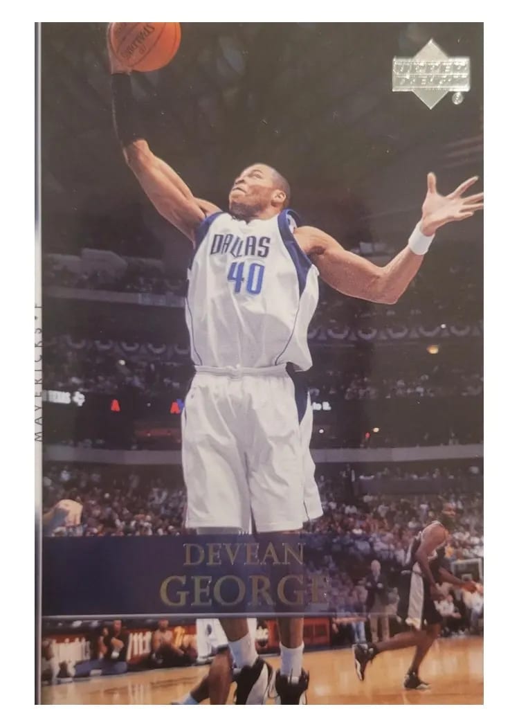2007 Upper Deck Devean George #2 card