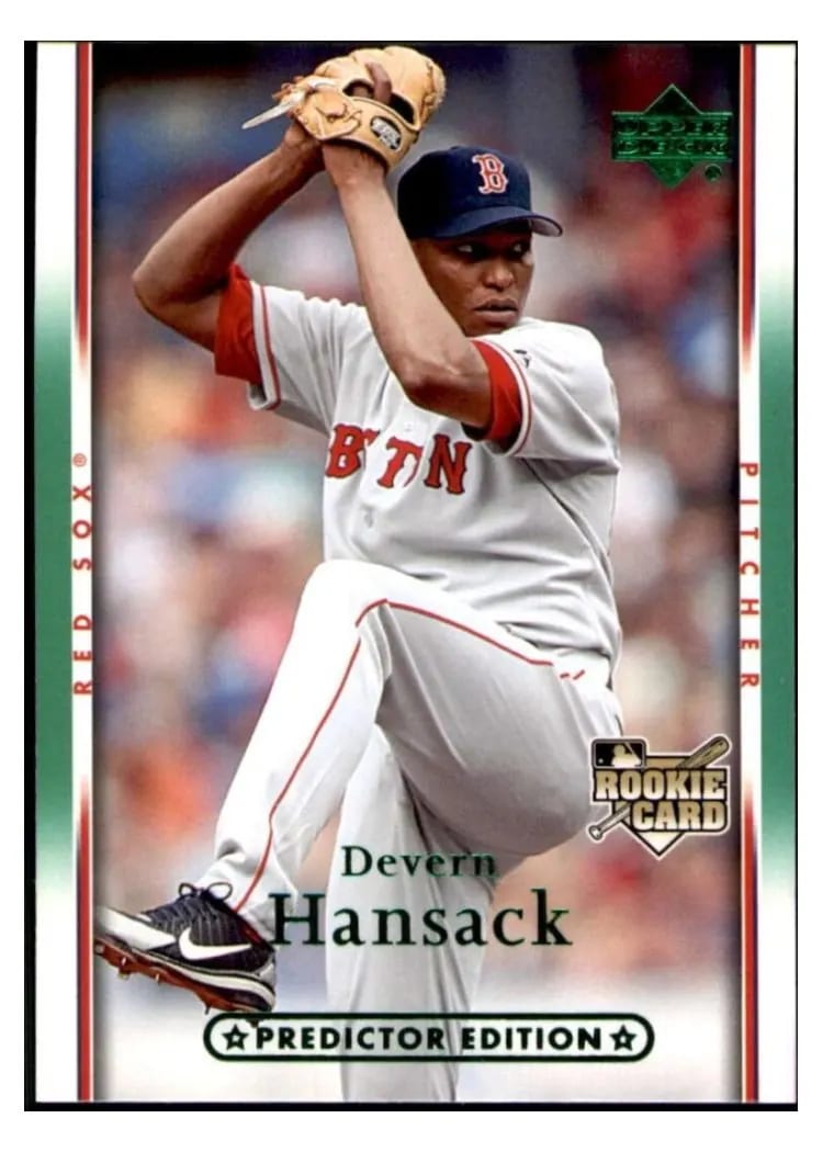 2007 Upper Deck Base Set Devern Hansack #4 card