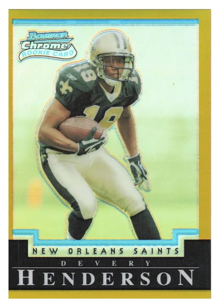 2004 Bowman Chrome Devery Henderson #185 card