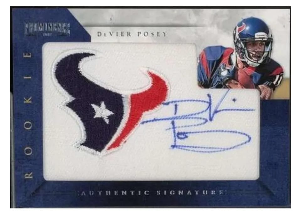 2012 Panini Prominence DeVier Posey #218 card