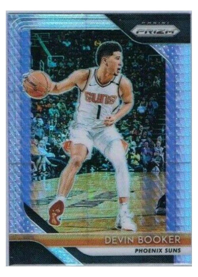 2018-19 Panini Prizm Base Set Devin Booker #11 card
