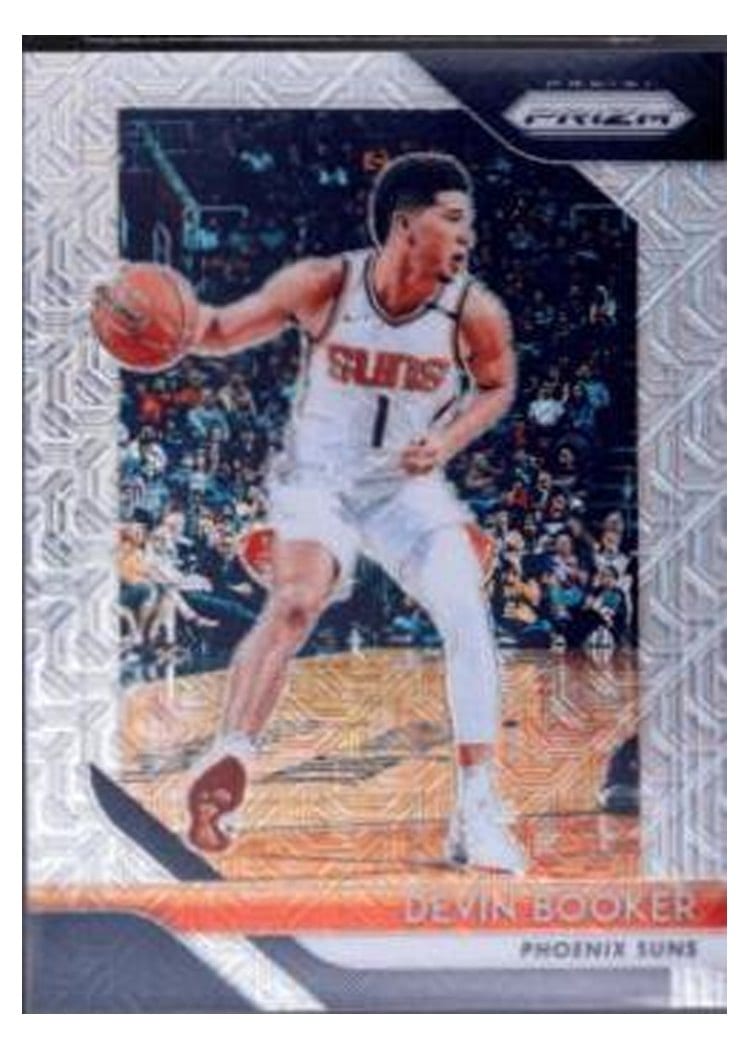 2018-19 Panini Prizm Base Set Devin Booker Mojo Prizm #11 card