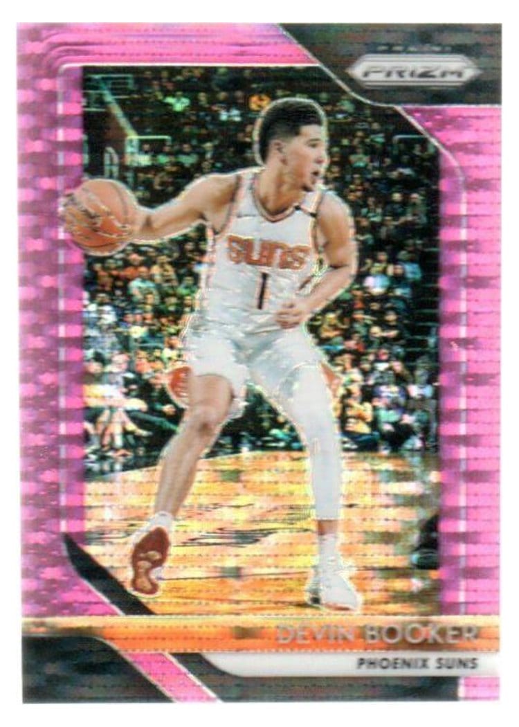 2018-19 Panini Prizm Base Set Devin Booker #11 card