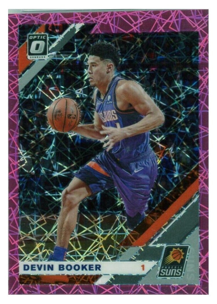 2019-20 Donruss Optic Base Set Devin Booker #115 card