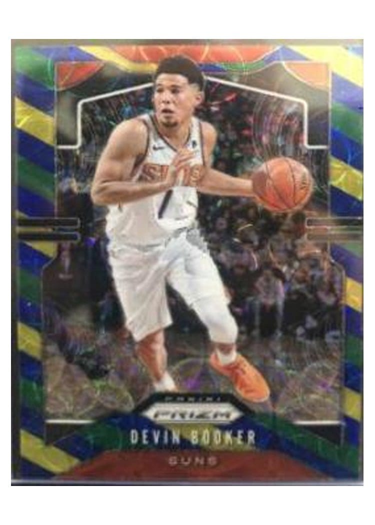2019-20 Panini Prizm Base Set Devin Booker #67 card