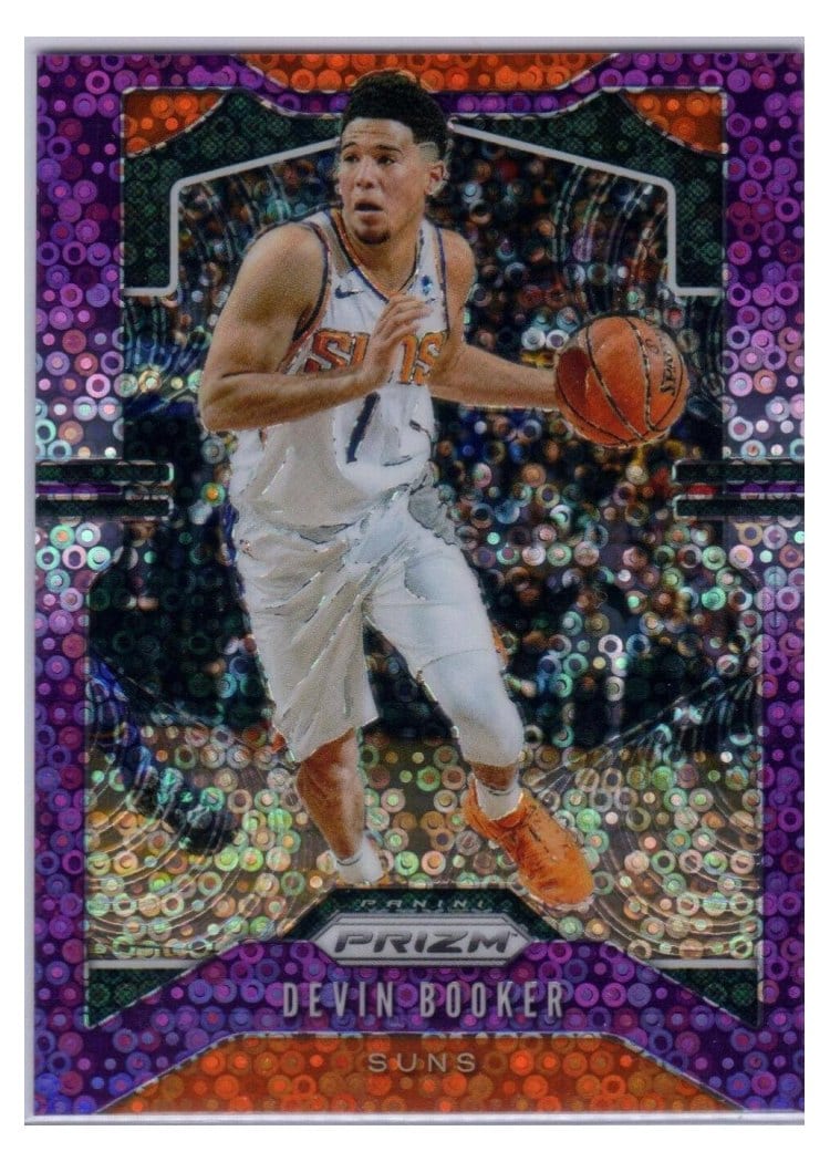 2019-20 Panini Prizm Base Set Devin Booker #67 card