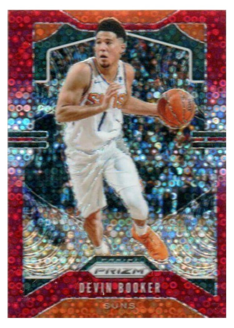 2019-20 Panini Prizm Base Set Devin Booker #67 card