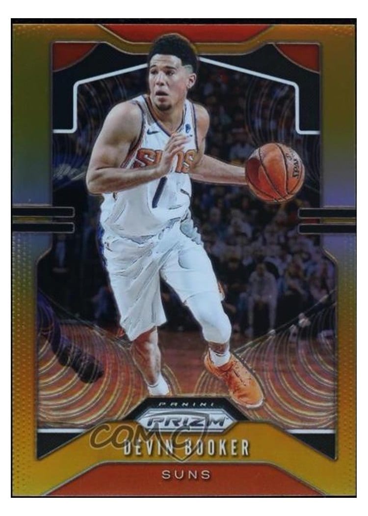 2019-20 Panini Prizm Base Set Devin Booker #67 card