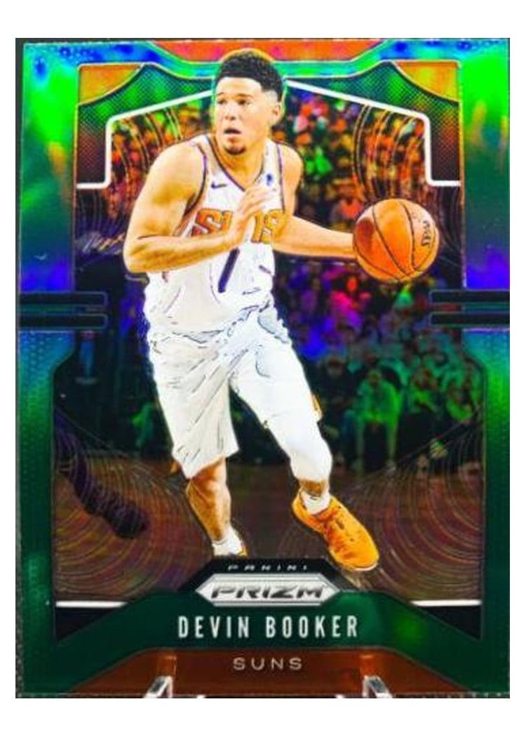2019-20 Panini Prizm Base Set Devin Booker #67 card
