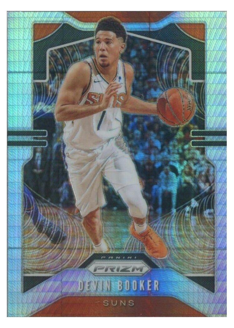 2019-20 Panini Prizm Base Set Devin Booker #67 card