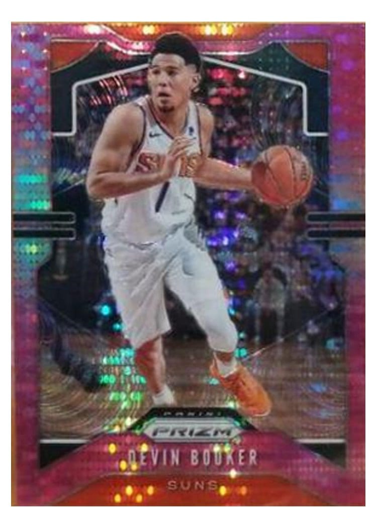 2019-20 Panini Prizm Base Set Devin Booker #67 card