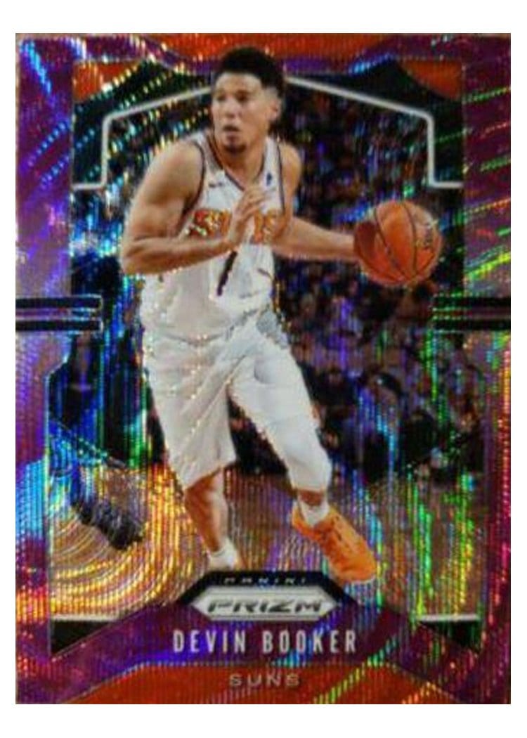 2019-20 Panini Prizm Base Set Devin Booker #67 card