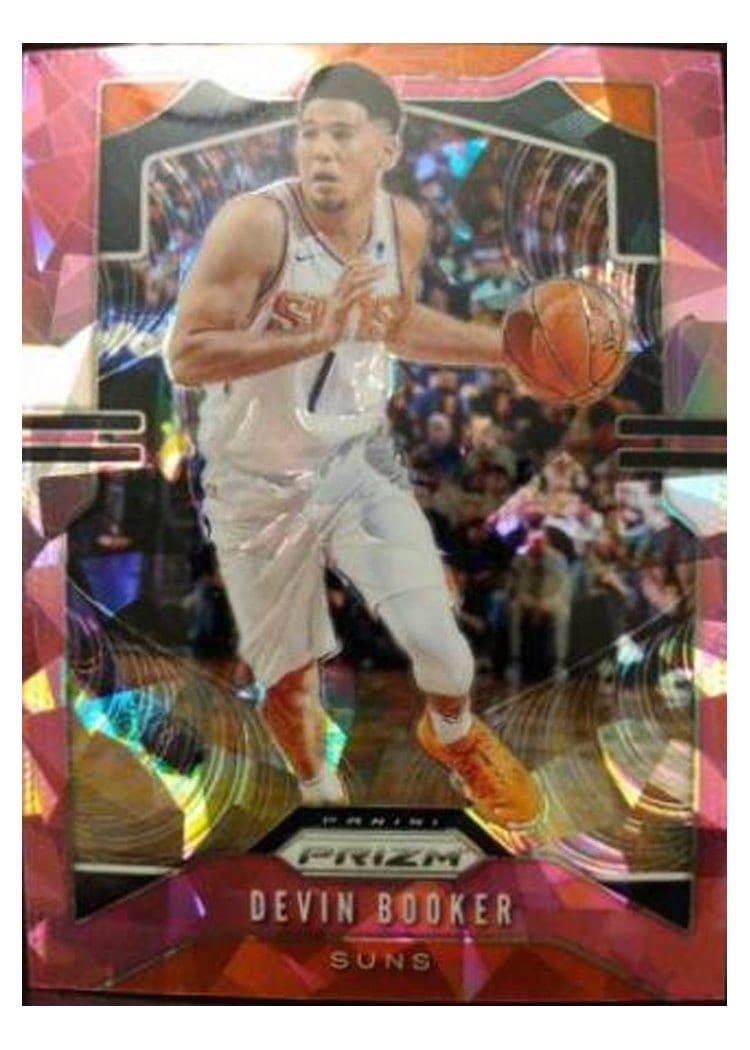 2019-20 Panini Prizm Base Set Devin Booker #67 card