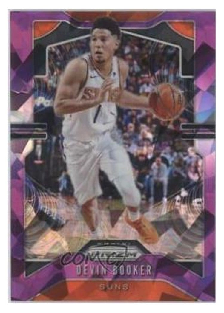 2019-20 Panini Prizm Base Set Devin Booker #67 card