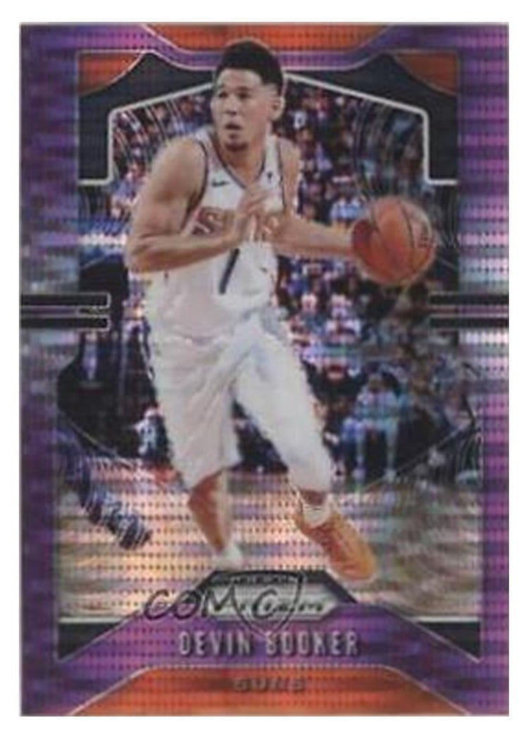 2019-20 Panini Prizm Base Set Devin Booker #67 card