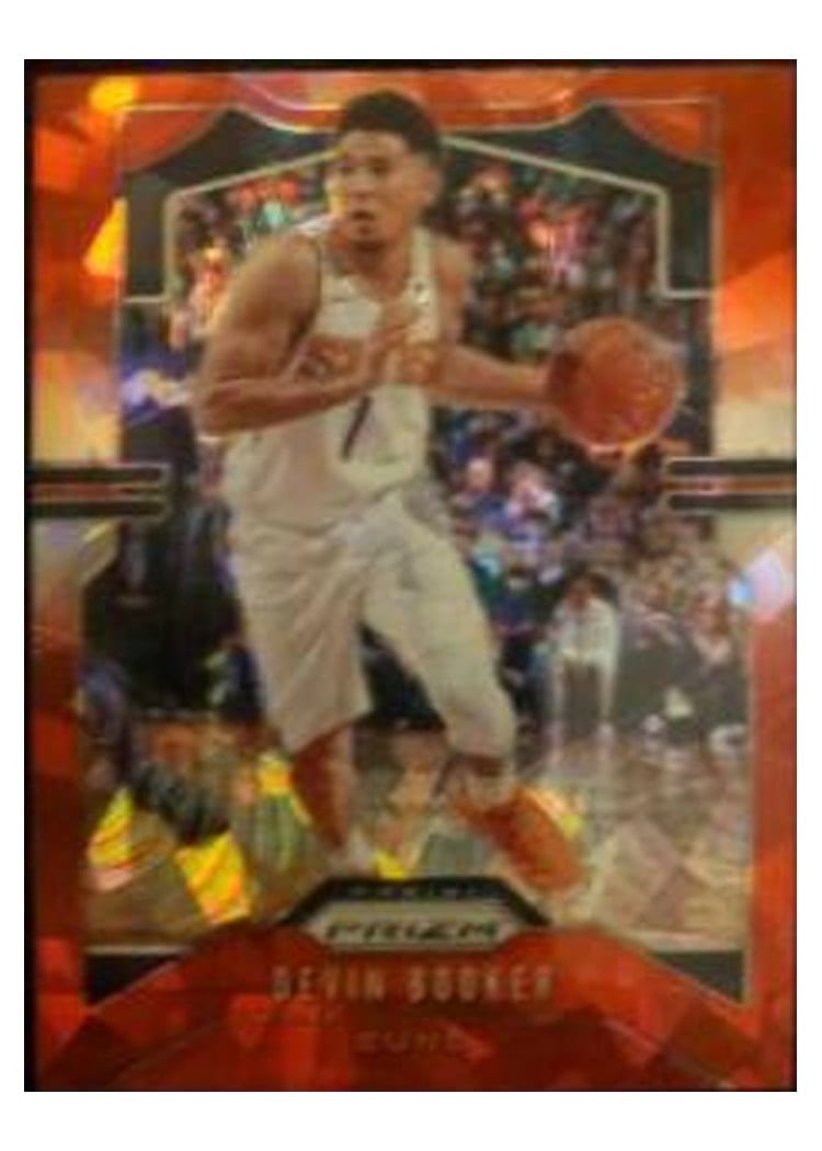 2019-20 Panini Prizm Base Set Devin Booker #67 card