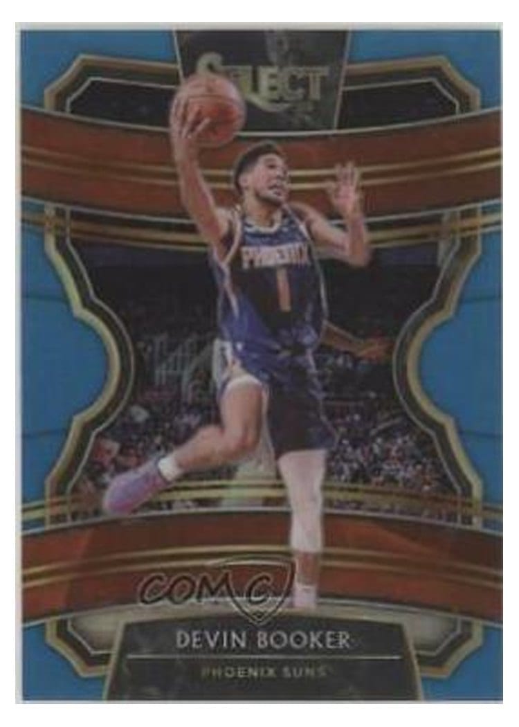 2019-20 Panini Select Base Set Devin Booker #70 card