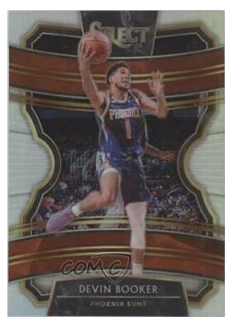 2019-20 Panini Select Base Set Devin Booker #70 card