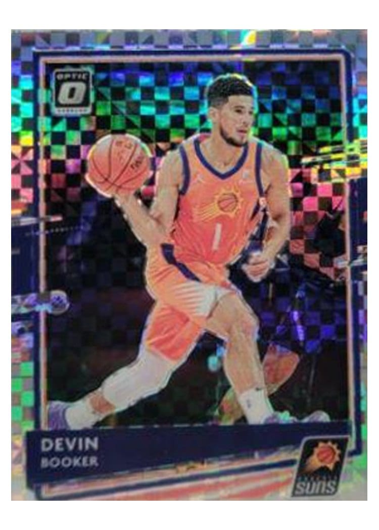 2020-21 Donruss Optic Base Set Devin Booker #122 card