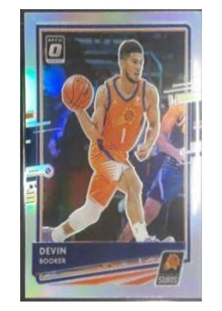 2020-21 Donruss Optic Base Set Devin Booker #122 card
