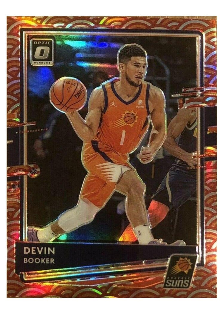 2020-21 Donruss Optic Base Set Devin Booker #122 card