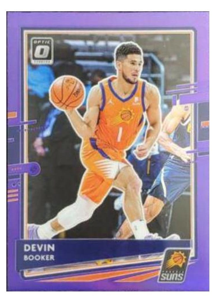 2020-21 Donruss Optic Base Set Devin Booker #122 card