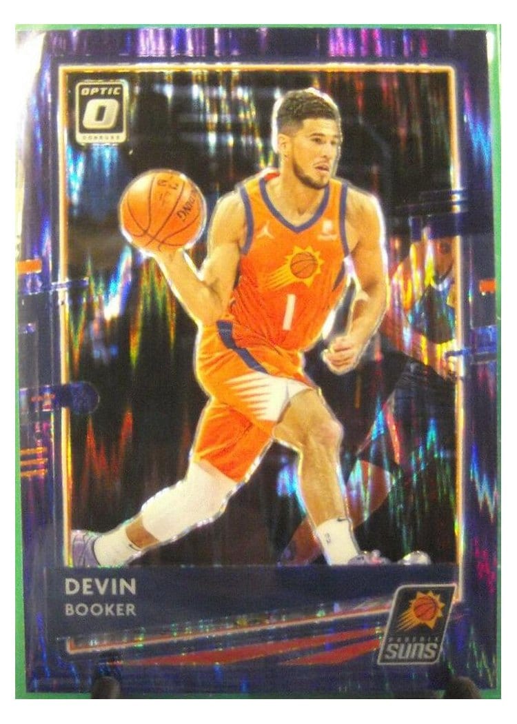 2020-21 Donruss Optic Base Set Devin Booker #122 card