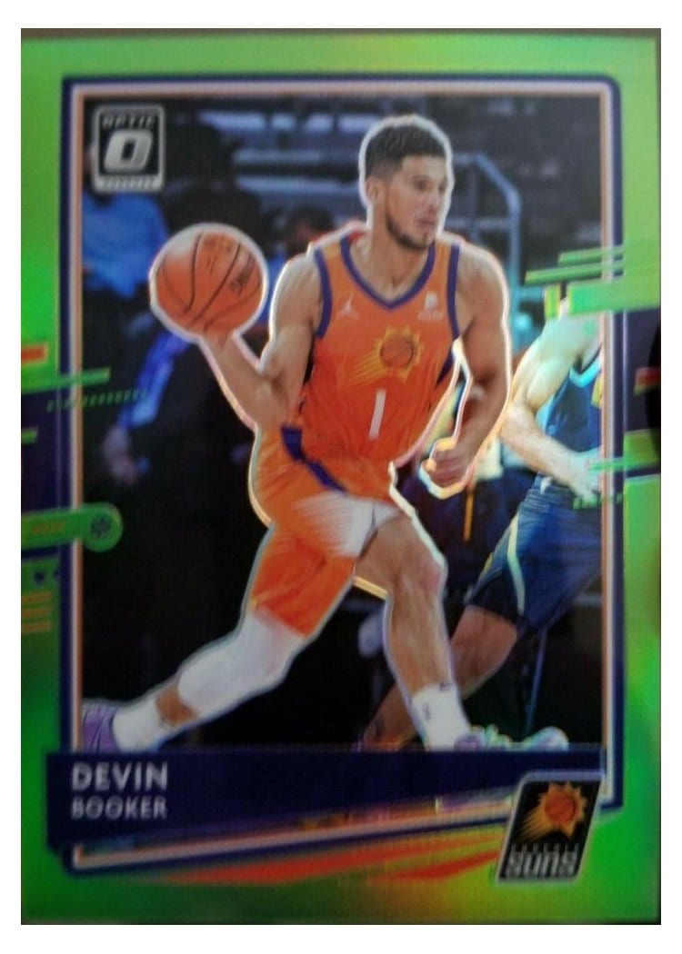 2020-21 Donruss Optic Base Set Devin Booker #122 card