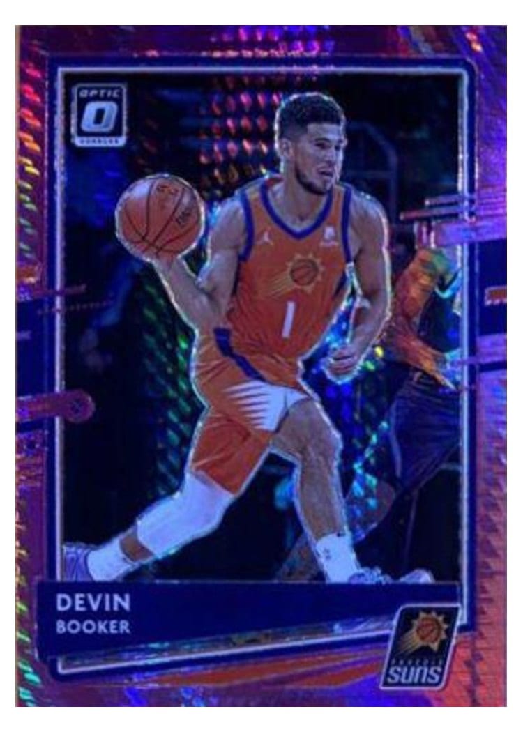 2020-21 Donruss Optic Base Set Devin Booker #122 card